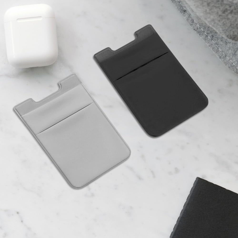 Adhesive Phone Card Holder – Stretchy Wallet Sleeve for iPhone & Samsung